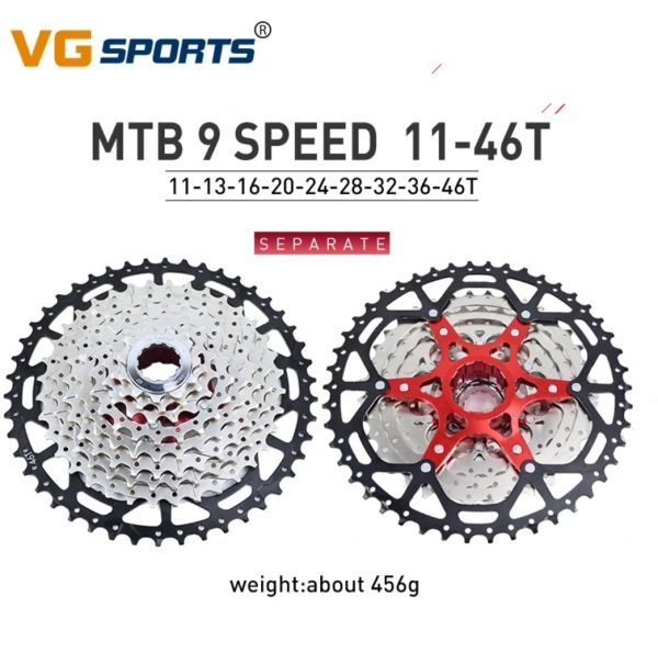 VG Sports 9 скоростей  11-46 456гр